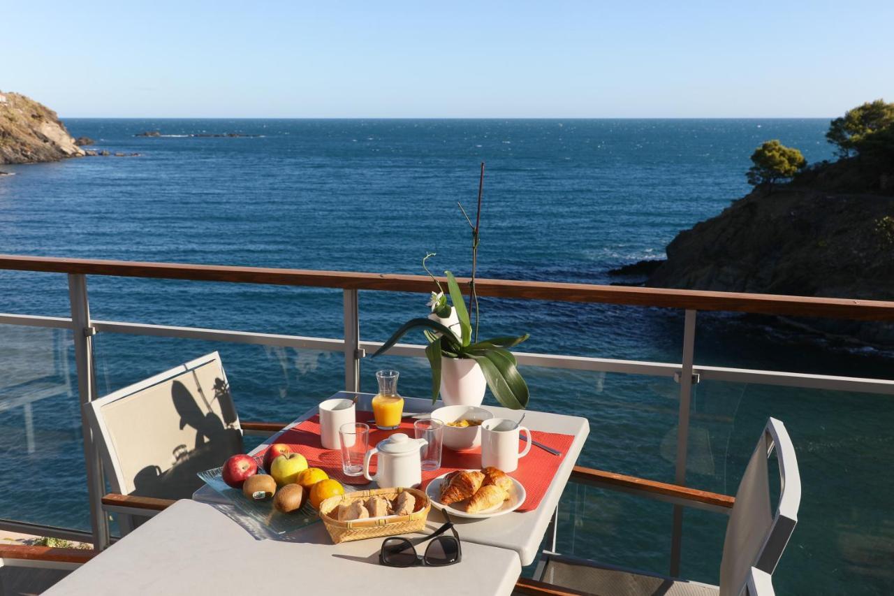 Hotel La Vigie - Face à la mer Cerbère Extérieur photo