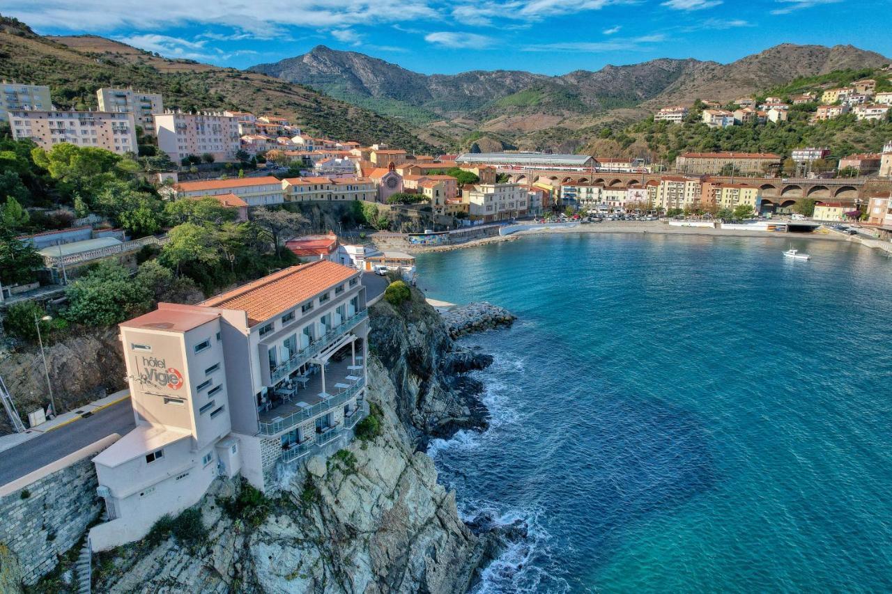 Hotel La Vigie - Face à la mer Cerbère Extérieur photo