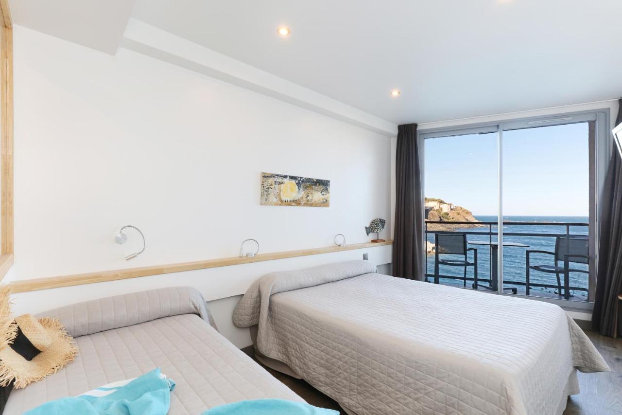 Hotel La Vigie - Face à la mer Cerbère Extérieur photo