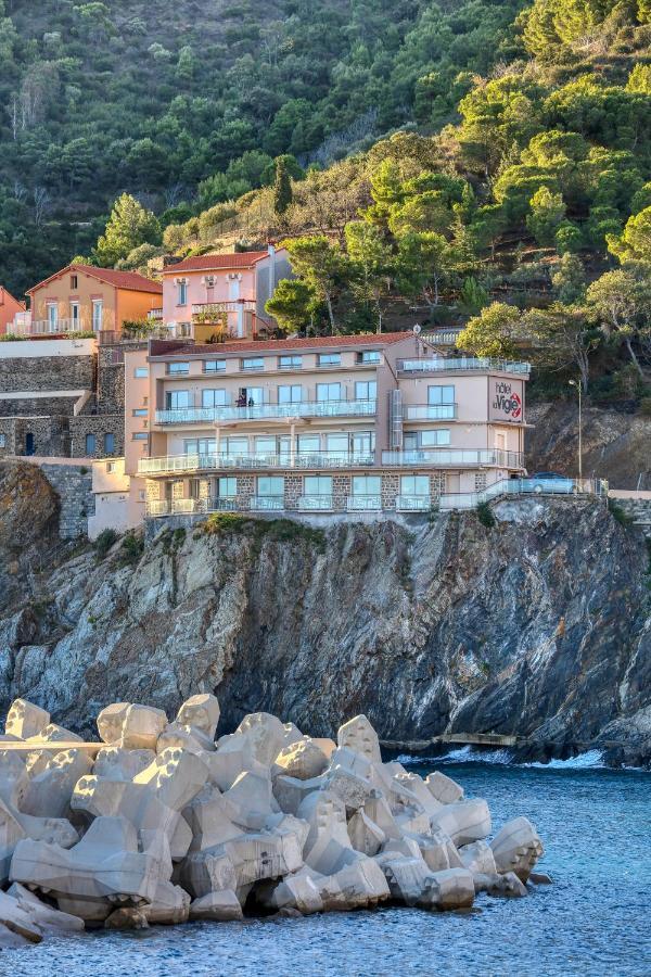 Hotel La Vigie - Face à la mer Cerbère Extérieur photo