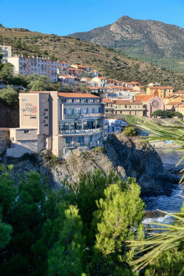 Hotel La Vigie - Face à la mer Cerbère Extérieur photo