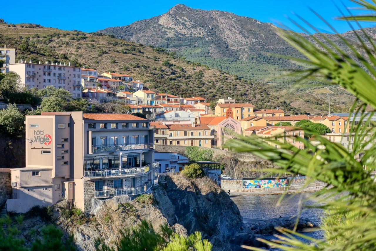 Hotel La Vigie - Face à la mer Cerbère Extérieur photo