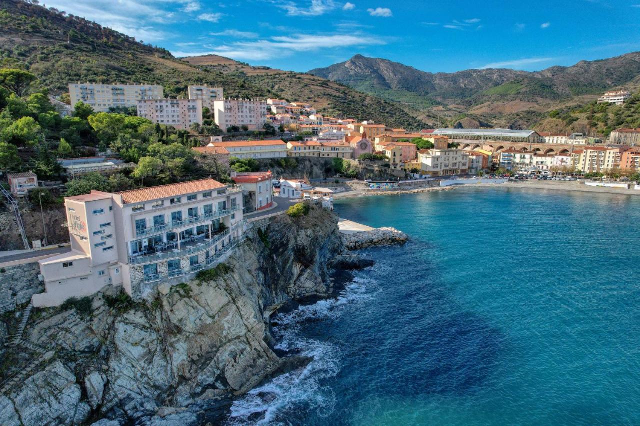 Hotel La Vigie - Face à la mer Cerbère Extérieur photo