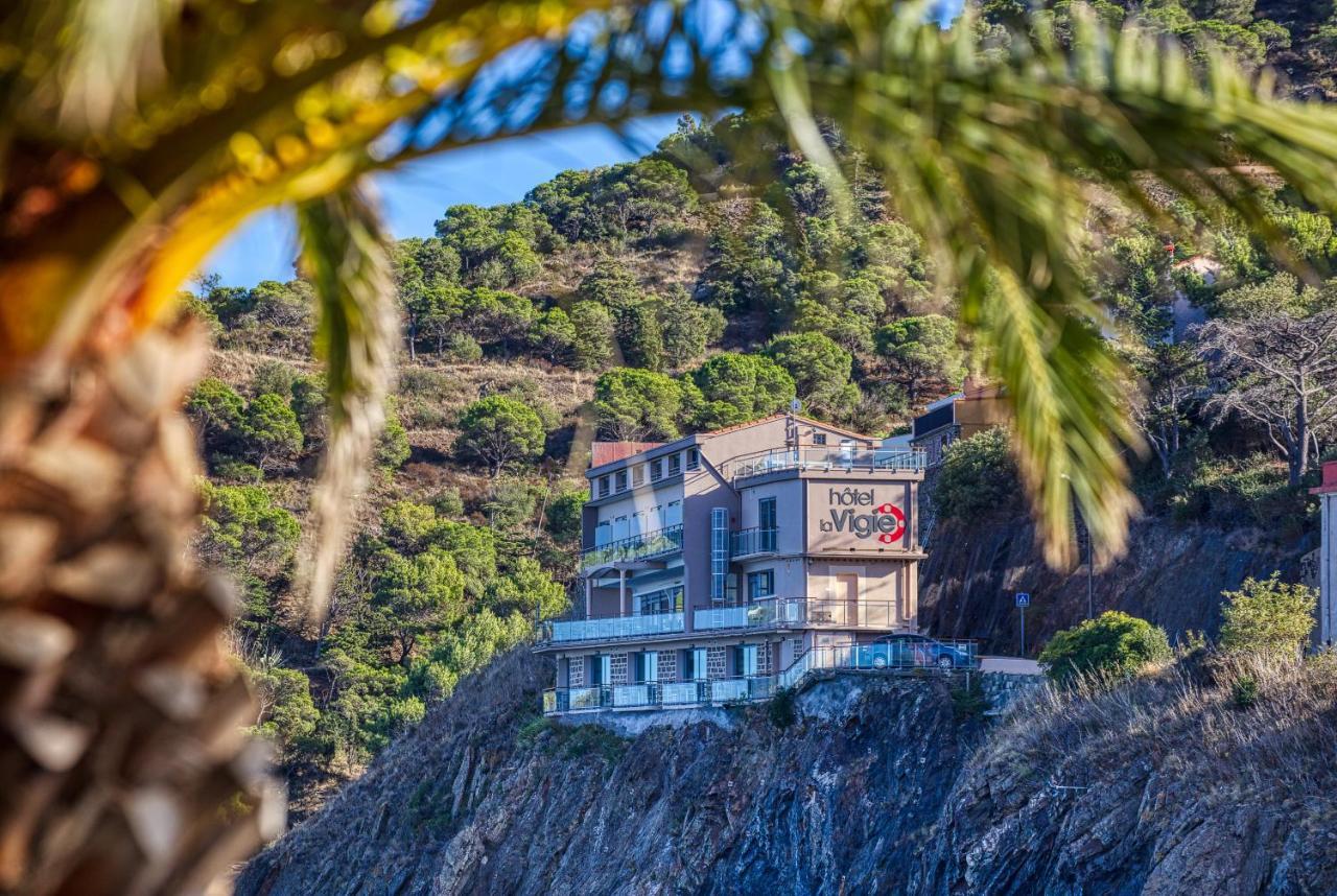 Hotel La Vigie - Face à la mer Cerbère Extérieur photo